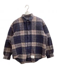 WTAPS（ダブルタップス）の古着「TXT 02 / LS / WONY. Tweed. Textile.」｜ネイビー