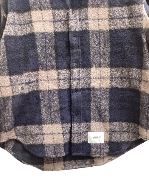 WTAPS（ダブルタップス）WTAPS (ダブルタップス) TXT 02 / LS / WONY. Tweed. Textile. ネイビー サイズ:02の古着・服飾アイテム