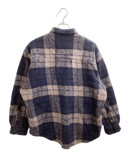 WTAPS（ダブルタップス）WTAPS (ダブルタップス) TXT 02 / LS / WONY. Tweed. Textile. ネイビー サイズ:02の古着・服飾アイテム