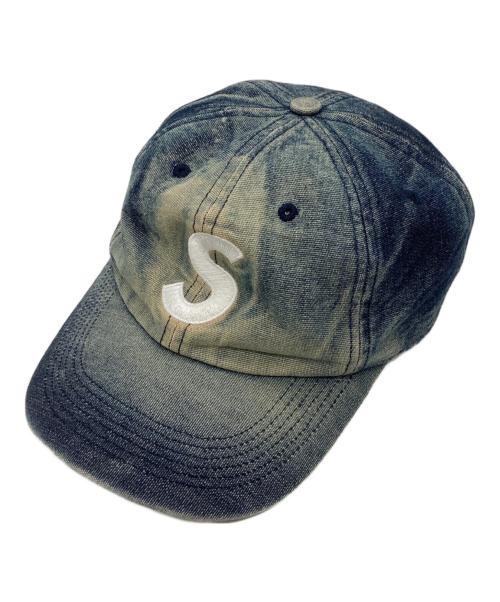 SUPREME（シュプリーム）Supreme (シュプリーム) Codura Denim S Logo 6-Panel インディゴの古着・服飾アイテム