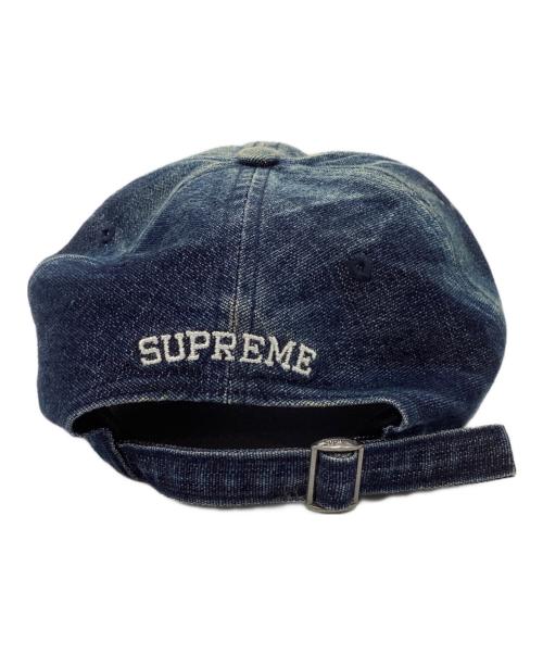SUPREME（シュプリーム）Supreme (シュプリーム) Codura Denim S Logo 6-Panel インディゴの古着・服飾アイテム