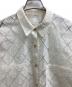 uttrykk　 (ユートリーク) Sheer Jacquard Over Shirt / オーバーサイズシャツ ホワイト サイズ:表記無し：6000円