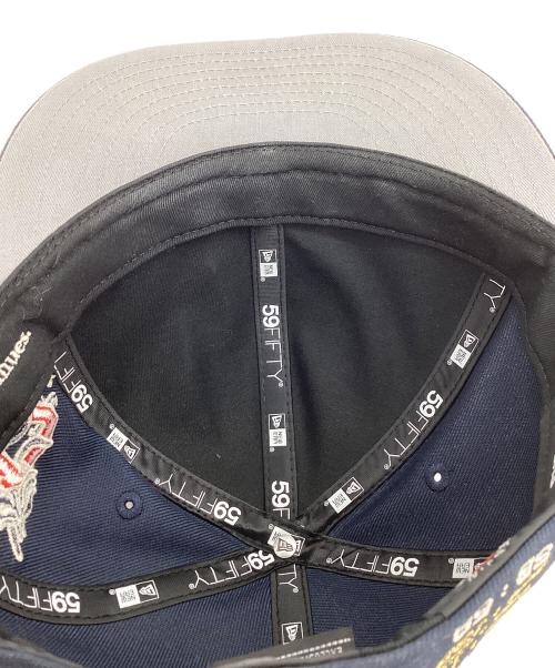 New Era（ニューエラ）New Era (ニューエラ) MLB PLAYERS キャップ ネイビー サイズ:7 3/4の古着・服飾アイテム
