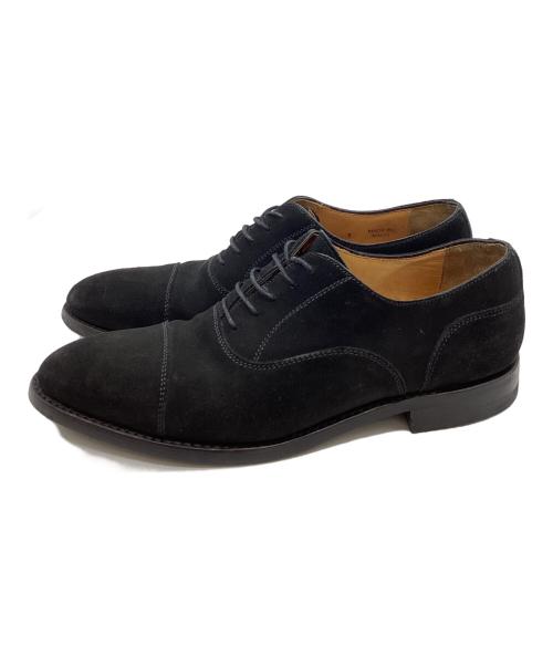 berwick（バーウィック）berwick (バーウィック) スエードストレートチップシューズ / 5382 ブラック サイズ:7の古着・服飾アイテム