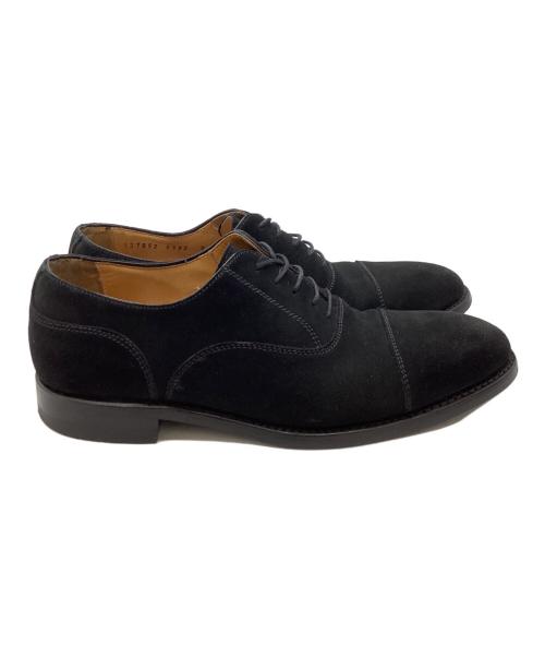 berwick（バーウィック）berwick (バーウィック) スエードストレートチップシューズ / 5382 ブラック サイズ:7の古着・服飾アイテム