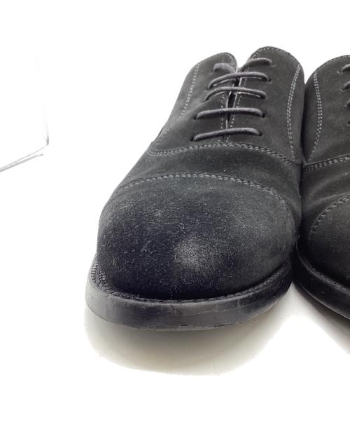 berwick（バーウィック）berwick (バーウィック) スエードストレートチップシューズ / 5382 ブラック サイズ:7の古着・服飾アイテム