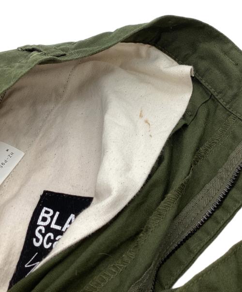 BLACK Scandal Yohji Yamamoto（ブラックスキャンダルヨウジヤマモト）BLACK Scandal Yohji Yamamoto (ブラックスキャンダルヨウジヤマモト) B.Sオックス12本タック ワークパンツ オリーブ サイズ:2の古着・服飾アイテム