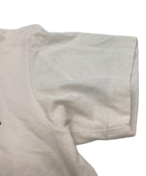 PLAY COMME des GARCONS（プレイコムデギャルソン）PLAY COMME des GARCONS (プレイコムデギャルソン) Printed Logo Play T-Shirt / ハートＴシャツ / AZ-T068 / AD2007 ホワイト サイズ:Lの古着・服飾アイテム