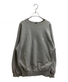 Champion REVERSE WEAVE（チャンピオン リバース ウィーブ）の古着「リバースウィーブスウェット / 刺繍タグ / USA製」｜グレー
