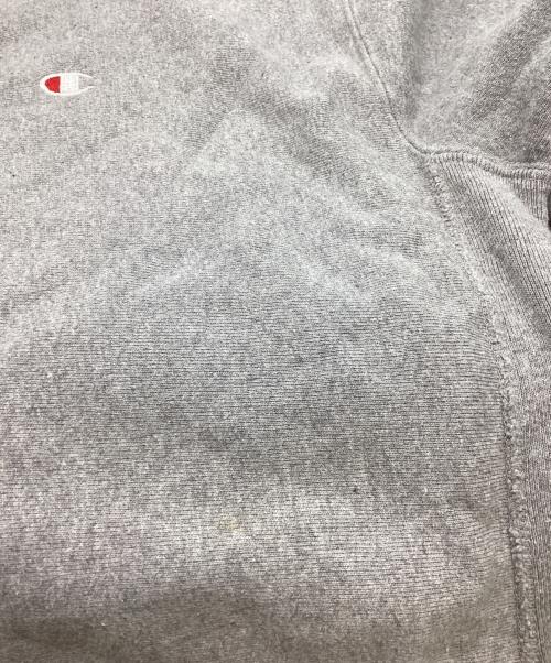 Champion REVERSE WEAVE（チャンピオン リバース ウィーブ）Champion REVERSE WEAVE (チャンピオン リバース ウィーブ) リバースウィーブスウェット / 刺繍タグ / USA製 グレー サイズ:XLの古着・服飾アイテム