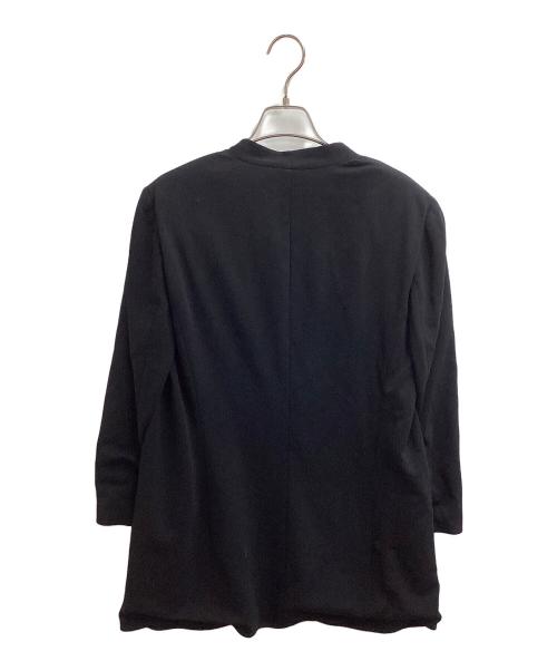 FENDI 365（フェンディ）FENDI 365 (フェンディ) ノーカラージャケット ブラック サイズ:44の古着・服飾アイテム