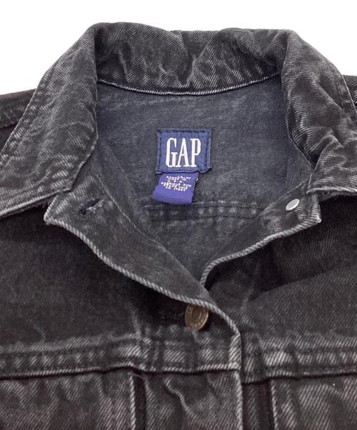 GAP（ギャップ）GAP (ギャップ) デニムジャケット OLDGAP ブラック サイズ:Mの古着・服飾アイテム