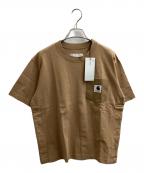 sacai×CarHarttサカイ×カーハート）の古着「Cotton Jersey T-Shirt / 25-00995S」｜ベージュ