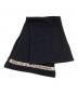 DOLCE & GABBANA (ドルチェ＆ガッバーナ) ニットマフラー ブラック：7000円