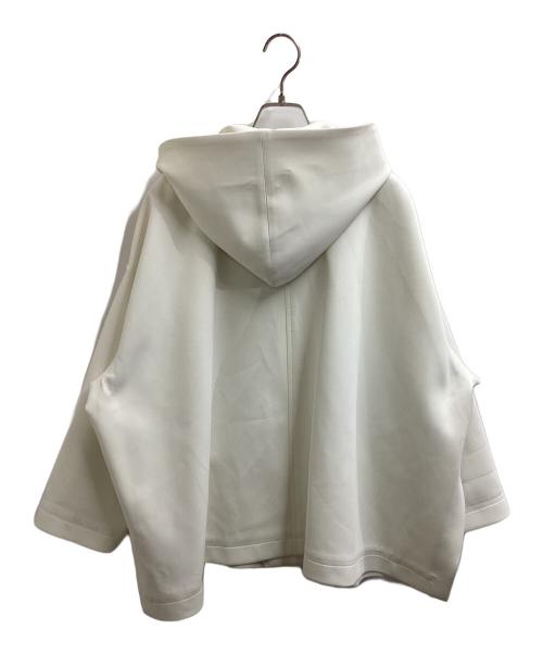 BEARDSLEY（ビアズリー）BEARDSLEY (ビアズリー) ダンボールショートフーディー　/　BEZ1011207A0002 アイボリー サイズ:FREEの古着・服飾アイテム