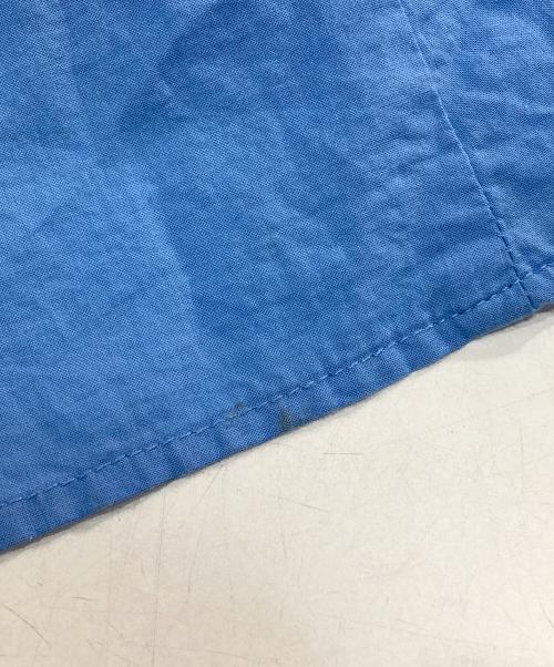 BEARDSLEY（ビアズリー）BEARDSLEY (ビアズリー) 前後ギャザーワンピース ブルーの古着・服飾アイテム