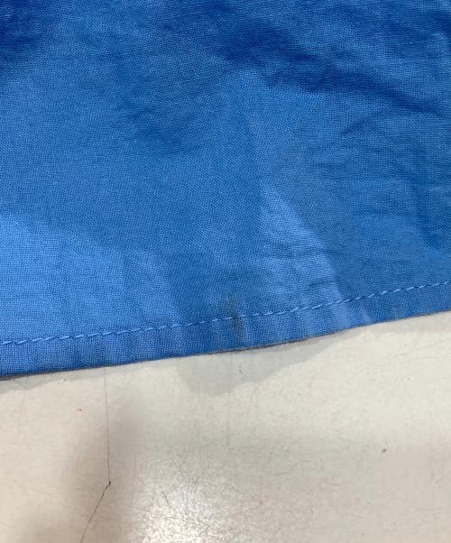 BEARDSLEY（ビアズリー）BEARDSLEY (ビアズリー) 前後ギャザーワンピース ブルーの古着・服飾アイテム