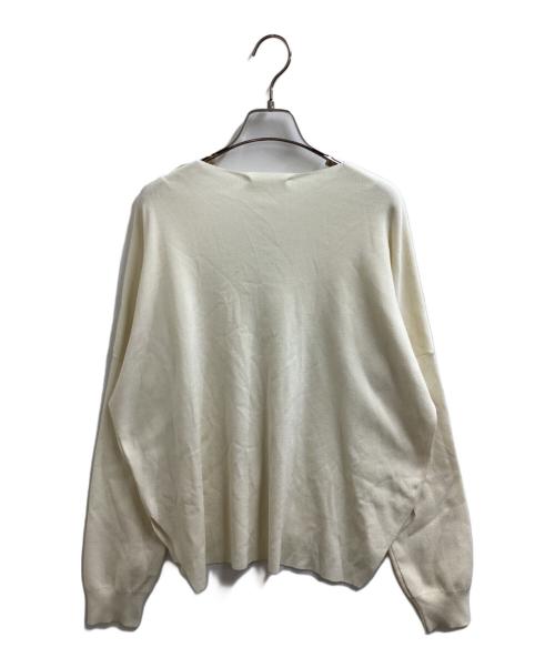 BEARDSLEY（ビアズリー）BEARDSLEY (ビアズリー) シンプルVニット　/　BEZ1052305A0002 アイボリー サイズ:FREEの古着・服飾アイテム
