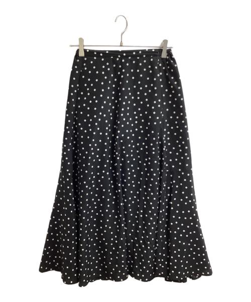 BEARDSLEY（ビアズリー）BEARDSLEY (ビアズリー) ドットマーメイドスカート　/　BEZ1061201A0002 ブラックの古着・服飾アイテム