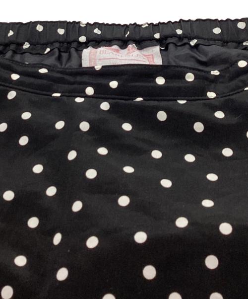 BEARDSLEY（ビアズリー）BEARDSLEY (ビアズリー) ドットマーメイドスカート　/　BEZ1061201A0002 ブラックの古着・服飾アイテム