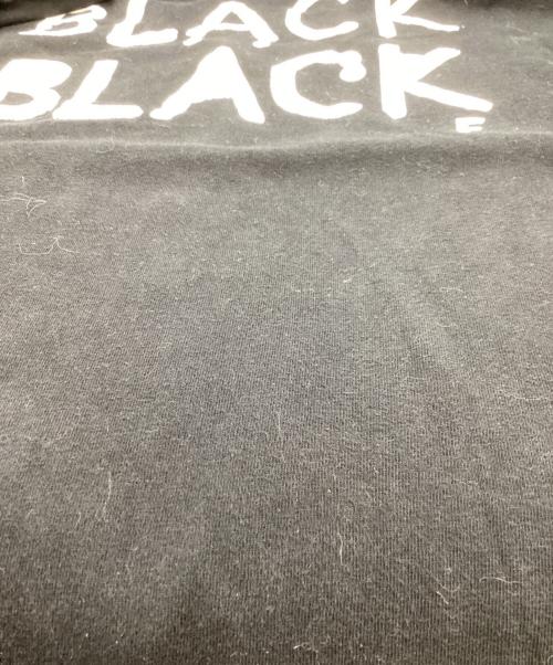 BLACK COMME des GARCONS（ブラックコムデギャルソン）BLACK COMME des GARCONS (ブラックコムデギャルソン) プリントL/Sカットソー　/　1D-T201　/　AD2009 ブラック サイズ:Lの古着・服飾アイテム