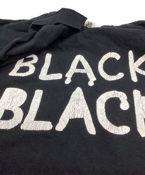 BLACK COMME des GARCONS（ブラックコムデギャルソン）BLACK COMME des GARCONS (ブラックコムデギャルソン) プリントL/Sカットソー　/　1D-T201　/　AD2009 ブラック サイズ:Lの古着・服飾アイテム