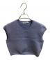 ALEXANDER WANG（アレキサンダー・ワン）の古着「Cap Sleeve Tee with Embossed Logo　/　4KC3231018」｜ブルー