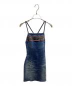 DIESELディーゼル）の古着「DE-PILU-DRESS」｜インディゴ