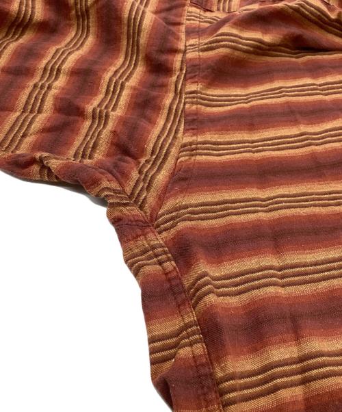 Patagonia（パタゴニア）Patagonia (パタゴニア) マルチボーダーシャツ / ポルトガル製 ブラウン サイズ:Lの古着・服飾アイテム