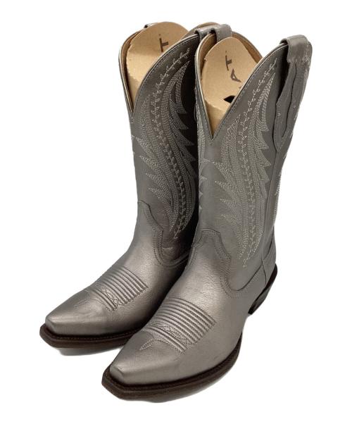 ARIAT（アリアット）ARIAT (アリアット) ウェスタンブーツ シルバー サイズ:UK3.5の古着・服飾アイテム