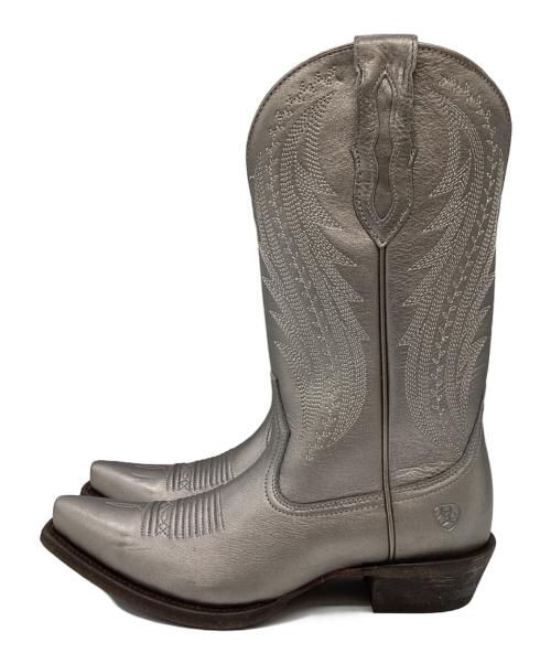 ARIAT（アリアット）ARIAT (アリアット) ウェスタンブーツ シルバー サイズ:UK3.5の古着・服飾アイテム