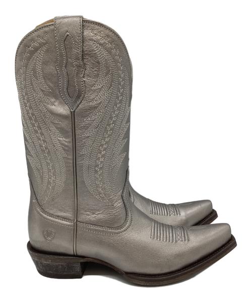 ARIAT（アリアット）ARIAT (アリアット) ウェスタンブーツ シルバー サイズ:UK3.5の古着・服飾アイテム