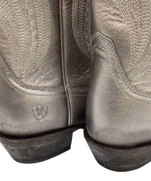 ARIAT（アリアット）ARIAT (アリアット) ウェスタンブーツ シルバー サイズ:UK3.5の古着・服飾アイテム