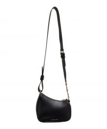 CHARLES & KEITH（チャールズアンドキース）の古着「ミニアガサ チェーンアクセントショルダーバッグ」｜ブラック