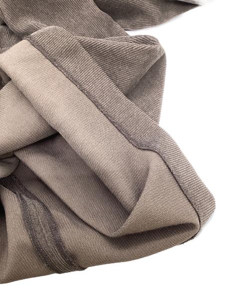 CLANE（クラネ）CLANE (クラネ) MINAMI TANAKA (ミナミ タナカ) QUARE SLEEVE ALL IN ONE ブラウン サイズ:1（実寸サイズと備考欄をご確認してください）の古着・服飾アイテム