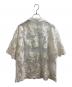 CLANE (クラネ) SHEER FLOWER LACE SHIRTS　/　18122-4162 ホワイト サイズ:1：6000円