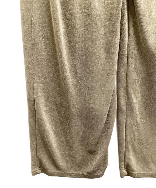 CLANE（クラネ）CLANE (クラネ) BRIGHT JERSEY PANTS　/　18110-7302 ベージュ サイズ:1の古着・服飾アイテム