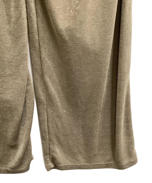 CLANE（クラネ）CLANE (クラネ) BRIGHT JERSEY PANTS　/　18110-7302 ベージュ サイズ:1の古着・服飾アイテム