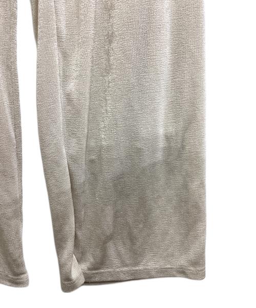 CLANE（クラネ）CLANE (クラネ) BRIGHT JERSEY PANTS　/　18110-7302 アイボリー サイズ:1の古着・服飾アイテム