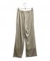 CLANE (クラネ) BRIGHT JERSEY PANTS　/　18110-7302 アイボリー サイズ:1：6000円