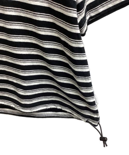 CLESSTE（クレスト）CLESSTE (クレスト) MULTI STRIPED MASSIVE T-SHIRT　/　CLE-TE-2412 ブラック サイズ:FREEの古着・服飾アイテム