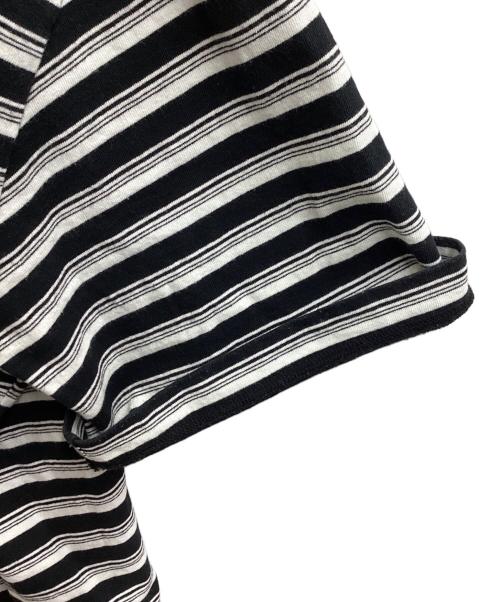 CLESSTE（クレスト）CLESSTE (クレスト) MULTI STRIPED MASSIVE T-SHIRT　/　CLE-TE-2412 ブラック サイズ:FREEの古着・服飾アイテム
