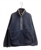 Patagoniaパタゴニア）の古着「ピケ・フリース 1/4ジップ・プルオーバー」｜グレー