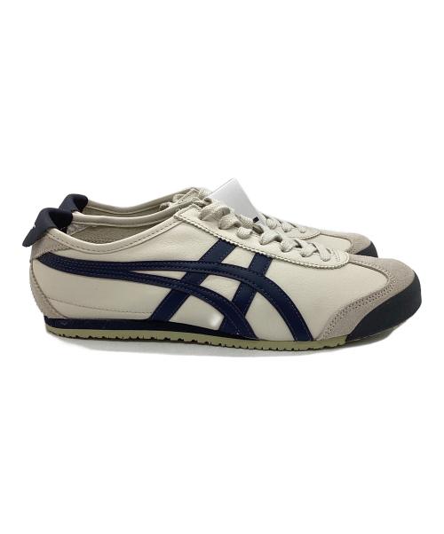 Onitsuka Tiger（オニツカタイガー）Onitsuka Tiger (オニツカタイガー) MEXICO'66 ローカットスニーカー アイボリー サイズ:26の古着・服飾アイテム