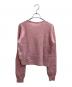 AURALEE (オーラリー) BABY SURI ALPACA SHEER KNIT P/O　/　A25AP04AK ピンク：20000円
