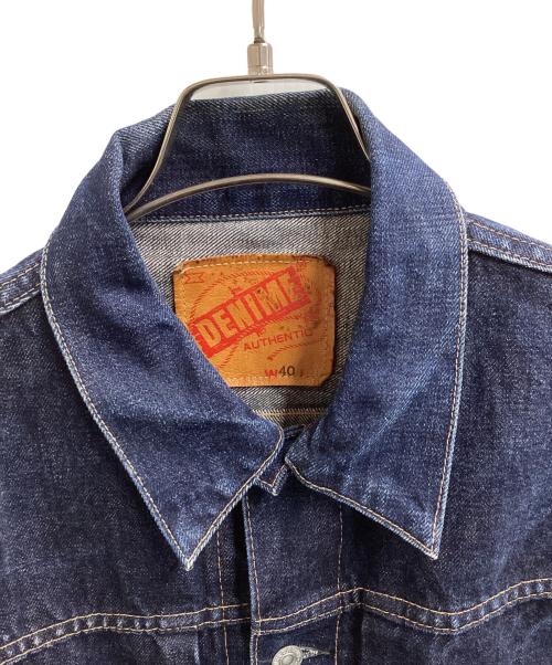 DENIME（ドゥニーム）DENIME (ドゥニーム) 2nd Type デニムジャケット インディゴ サイズ:40（採寸値参照）の古着・服飾アイテム