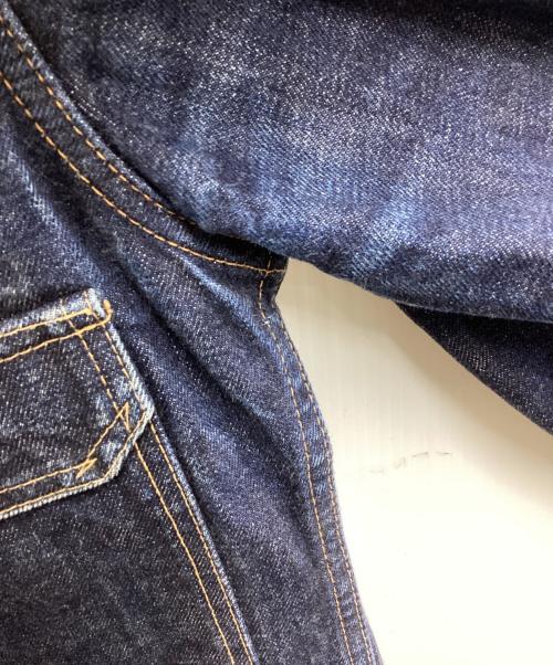 DENIME（ドゥニーム）DENIME (ドゥニーム) 2nd Type デニムジャケット インディゴ サイズ:40（採寸値参照）の古着・服飾アイテム