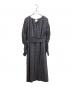 sara mallika (サラマリカ) Cotton Cut Jqd Gather Dress　/　020432SC2 グレー サイズ:S：8000円