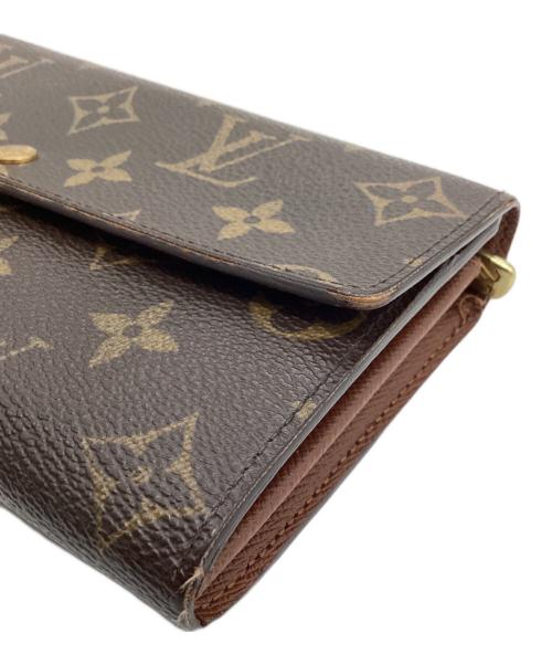 LOUIS VUITTON（ルイ ヴィトン）LOUIS VUITTON (ルイ ヴィトン) 3つ折り財布 / M61215 / ポルトトレゾール ブラウンの古着・服飾アイテム