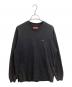 Supreme（シュプリーム）の古着「25SS Small Box Logo Long Tee」｜ブラック